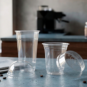 Transparent Disposable PP <b>Cup</b> For Beverage 16/22oz With Dome Lid For <b>Cold</b> Drinks Coffee Tea - Product Image 2