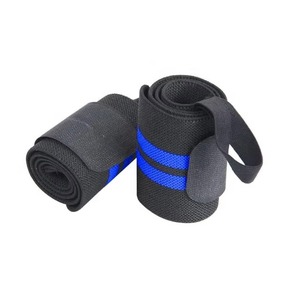 Attelle de poignet universelle en néoprène flexible avec rayures bleues, fermeture auto-agrippante, soutien sportif extérieur, réglable en coton pour la main et le poignet - Product Image 5