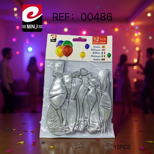 Globos Plateados para Decoración, Globos Metálicos de Alta Calidad para Celebraciones - Product Image 3