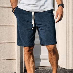 Pantalones cortos deportivos de alta calidad para hombre, pantalones cortos personalizados para correr, pantalones cortos de gimnasio, transpirables, de cintura media, informales, con estampado en relieve 3D - Product Image 2