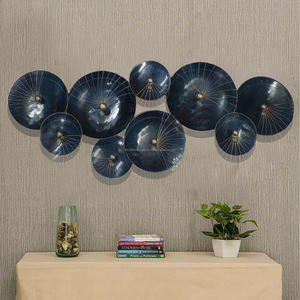 Diseño redondo de círculos pequeños y grandes para decoración del hogar, arte de pared para sala de estar, dormitorio y pasillo - Product Image 3