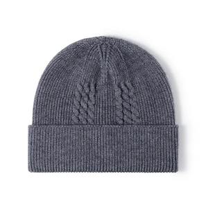Warm <b>Wool</b> <b>Beanies</b> For Men And Women Soft Knit Caps Cozy Winter Hats Stylish Comfortable Headwear Versatile Fashion For Cold Days - Product Image 1