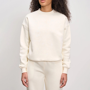 Women's Custom Printed Anti-Pilling Fleece Pullover Sweatshirt <b>Mock</b> <b>Neck</b> Casual Workout <b>Tops</b> Breathable Eco-Friendly Front - Product Image 3