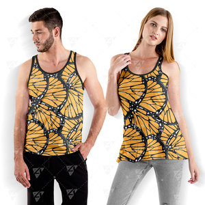 Débardeur sans manches pour homme de haute qualité, léger, en coton doux, respirant, confortable, séchage rapide, écologique, impression personnalisée - Product Image 1