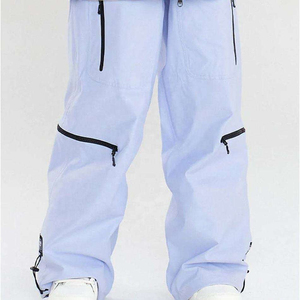 Men's Ski Snowboard Baggy <b>Pants</b> Lightweight Breathable Eco-Friendly Cargo Wide Leg Loose Detachable <b>Heated</b> Waterproof Customized - Product Image 1