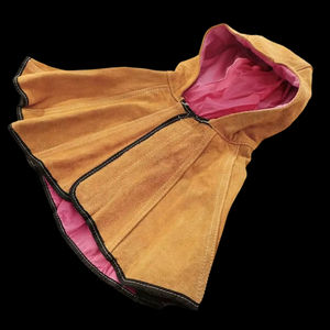 Capuche de soudeur en cuir de vachette pleine fleur de qualité supérieure, résistante à la chaleur et aux étincelles, pour la protection industrielle de la tête lors du travail - Product Image 5