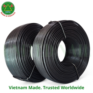 15 <b>Gauge</b> Black Annealed Wire Binding Wire Tie Wire for Construction Applications from Vietnam - Product Image 1