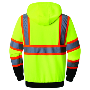 Veste de travail haute visibilité, vêtements de sécurité réfléchissants pour les équipes de construction, les équipes routières et les travailleurs industriels - Product Image 5