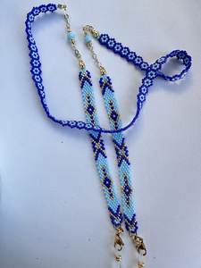 Premium Embroidered Beaded Lanyard Handcrafted Boho Neck Strap for <b>Badge</b> <b>Holder</b> - Product Image 1