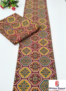 ผ้าพิมพ์ลายแอฟริกันและผ้าแองการา 100% ผ้าฝ้ายป๊อปลิน สำหรับงานฝีมือและการผลิตเสื้อผ้า แทนซาเนีย ขายส่ง - Product Image 6