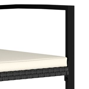 Set di 2 Sedie da Pranzo Nere e Crema - Product Image 4