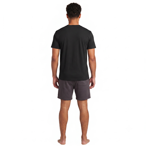 Men's Casual Solid Pattern Jersey <b>T</b>-<b>Shirt</b> 100% Cotton Custom Logo Designer Printed Breathable Regular Fit Size <b>6XL</b> - Product Image 2