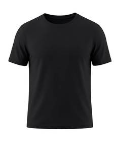 Men's Short Sleeve Cotton <b>Bamboo</b> Fiber T-Shirt O-Neck Regular Fit Casual Jersey Knitted Front Silk <b>Screen</b> Anti-Pilling - Product Image 4
