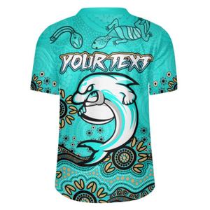 Venta al por Mayor de Camisetas de Rugby de Fútbol Americano de Nuevo Diseño, Personalizadas con 32 Equipos, Ropa Deportiva Unisex, Transpirable, Antibacteriana y de Secado Rápido - Product Image 4