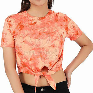 Chemisiers et T-shirts pour femmes, coupe décontractée, respirants, fabriqués en usine, coupe-vent, haute qualité, 100% coton, design simple - Product Image 5