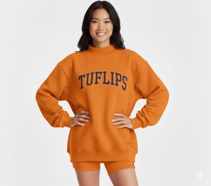 Sudadera con Capucha Premium Extra Grande para Mujer, Holgada, Transpirable, para Invierno - Product Image 1