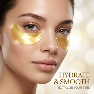 Patchs pour les <span class=keywords><strong>yeux</strong></span> en or 24 carats pour peaux sensibles, masque pour les <span class=keywords><strong>yeux</strong></span> au <span class=keywords><strong>collagène</strong></span>, hydratant, anti-poches, anti-rides, soin <span class=keywords><strong>des</strong></span> cernes et <span class=keywords><strong>des</strong></span> poches sous les <span class=keywords><strong>yeux</strong></span> - Product Image 1