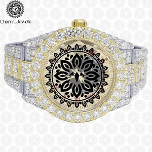 Charm_Jewells Women's Luxury Stainless Steel <b>Watch</b> 38mm Round Case Analog Quartz Sapphire Crystal Folding Clasp - Product Image 2