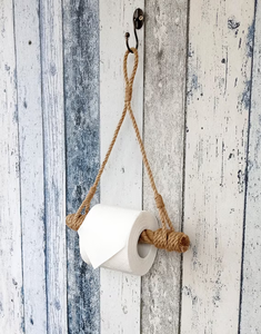 Soporte para toallas de baño de cuerda, gancho de cuerda de cáñamo y metal, soporte de cuerda para cocina. - Product Image 1