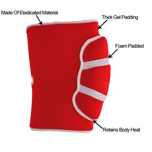 <b>Elastic</b> Elbow <b>Knee</b> <b>Support</b> Nylon Knitted Protector <b>Knee</b> guards High Quality Lightweight Customization Cricket <b>Knee</b> Pads - Product Image 4