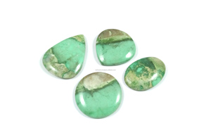 Cabochon de Variscite Naturelle, Pierre Précieuse Libre Faite à la Main, Cabochon de Variscite Lisse, Pierres Précieuses Libres de Toutes Tailles - Product Image 5