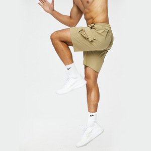 Pantalones Cortos Deportivos para Hombre Outfitize con Estampado Geométrico, Pantalones Cortos de Gimnasio con Estampado Digital, Ropa Deportiva de Alto Rendimiento - Product Image 4