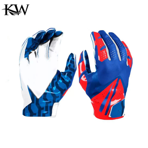 2026 Classic Design Youth Rugby American Football <b>Gloves</b> Spandex/Polyester/Pu Waterproof UV Protection Great <b>Grips</b> Holding - Product Image 4