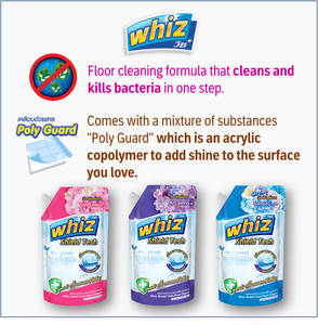 Nettoyant liquide pour sols haute performance, parfum Whiz, qualité supérieure de Thaïlande, produit d'entretien ménager en provenance de Thaïlande. - Product Image 2