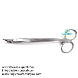 Dean 6.75inch (17cm) Tonsil Scissors Toothed CVD Tips Manual <b>Surgical</b> <b>Instruments</b> CE Certified Class <b>Basis</b> <b>Surgical</b> <b>Instruments</b> - Product Image 6