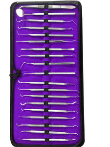 Juego de Instrumentos Dentales Profesionales de Acero Inoxidable, Diseñado para Procedimientos Clínicos, Incluye Sondas para Mediciones Precisas - Product Image 3
