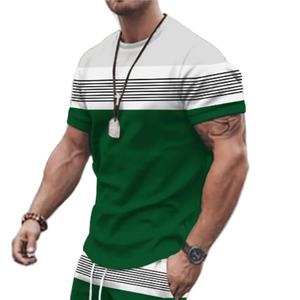 เสื้อยืดผู้ชายใหม่2025พิมพ์ลายทรงหลวมไซส์ใหญ่พิเศษเสื้อผ้าลำลองใส่ทุกวันเสื้อยืดแขนสั้น - Product Image 4