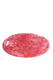 Tabla de Cortar Cuadrada de Resina Hecha a Mano con Asa, Diseño Verde Marmoleado, 1.5 cm de Grosor, Apta para Lavavajillas - Product Image 4