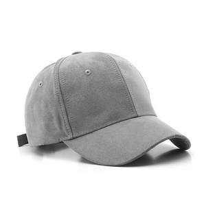 <b>Baseball</b> Fashion <b>Caps</b> Custom Logo 6 Panel Suede Hats <b>Mens</b> Womens Sports <b>Caps</b> - Product Image 4