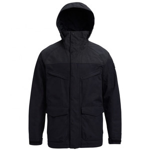 Chaqueta de Esquí Safari de Invierno Personalizada para Hombre con Capucha de Fibra de Bambú, Transpirable, con Cierre Frontal y Forro de Lona con Logotipo - Product Image 6