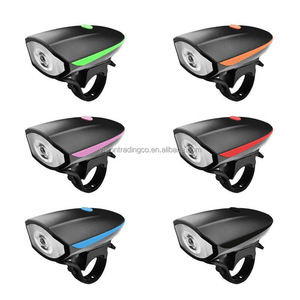 Prezzo di fabbrica Led anteriore bicicletta luci con <span class=keywords><strong>clacson</strong></span> ricaricabile faro bicicletta accessori - Product Image 1