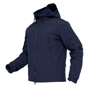 Men's Softshell <b>Jacket</b> Waterproof Windproof Hooded Outdoor Hiking Hunting Camping <b>Fleece</b> <b>Lined</b> Coat - Product Image 5