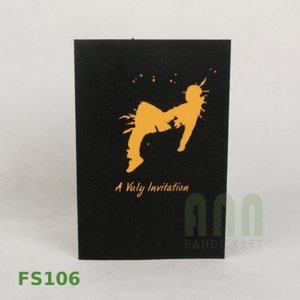 ANN HANDICRAFT Vuly Custom Printed 4 Color Die Cutting 3D Pop-Up 'Thank You' Thanksgiving Greeting Cards Vietnam Paper Material - Product Image 3