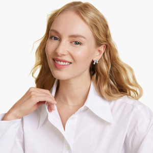 Bijoux en argent sterling 925 de qualité supérieure, diamant moissanite, forme de cœur scintillante, style élégant, bijoux fins intemporels pour femmes - Product Image 5