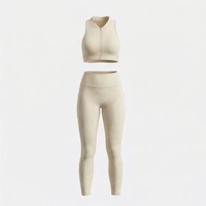 Ensemble de yoga pour femme, imprimé par sublimation, sexy, séchage rapide, vêtements de fitness, vêtements de sport, tenue de gym, tenue de pilates - Product Image 1