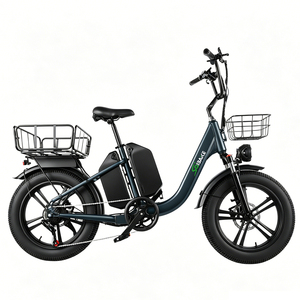 <span class=keywords><strong>Vélo</strong></span> <span class=keywords><strong>électrique</strong></span> haute capacité 48V 50Ah 750W avec pneus larges, <span class=keywords><strong>vélo</strong></span> <span class=keywords><strong>électrique</strong></span> pour adultes <span class=keywords><strong>à</strong></span> longue autonomie avec porte-bagages arrière - Product Image 1