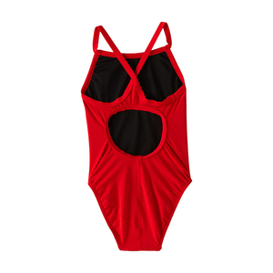 Maillot de bain une pièce pour femme, idéal pour le fitness en extérieur, la course à pied et la gym – Coupe-vent, respirant, séchage rapide avec logo frontal - Product Image 3