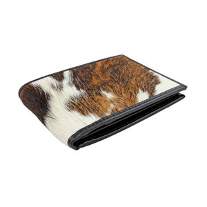 Cartera de gran capacidad hecha a medida con precio de mayoreo para hombre, carteras pequeñas de cuero genuino de vaca al por mayor - Product Image 1