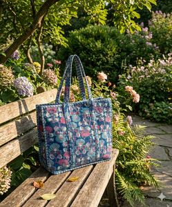 Le Souvenirs Lady Customized Fashion <b>Quilted</b> Velvet Reversible Spring <b>Summer</b> Vintage Bohemian Canvas Lining Zipper Lightweight - Product Image 3