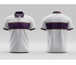 Durable Polyester Sublimation Polo Shirt for Training Wear Durable Stitching for Men Women Youth Quick-Dry Dry-Fit Active Polo - Product Image 6