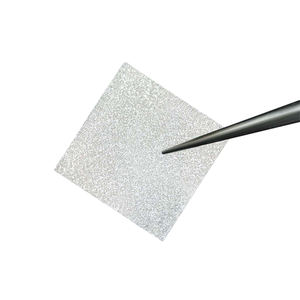 Placa de diamante cuadrada policristalina Aga9 de 10 mm x 10 mm sin pulir, 0,3 mm de espesor - Product Image 1