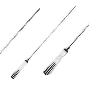 Sims Uterine Sound Maleable Straight 33,0 cm Juego de instrumentos quirúrgicos manuales de acero inoxidable Uso hospitalario C-Tick Certificado - Product Image 1