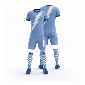 เสื้อฟุตบอลระบายอากาศได้ดีแบบซับลิเมชั่น |   ไซส์ผู้ชาย ผู้หญิง และเยาวชน |   ชุดกีฬาฝึกซ้อมน้ำหนักเบา แห้งเร็ว ขายส่ง - Product Image 6