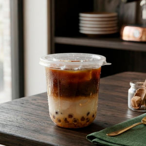 Gobelets jetables transparents en PP/PET du Vietnam, diamètre 95 mm, capacité 16 oz/24 oz, pour boissons chaudes/froides, café glacé - Product Image 1