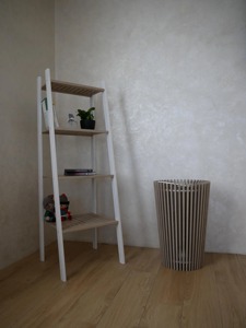 Estante de Escalera de Madera y Metal para Uso Diario, Organizador de Estudio, Estante de Almacenamiento para Oficina, Escuela, Biblioteca, Hecho a Mano en India - Product Image 1