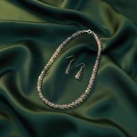 Collier artisanal en améthyste naturelle de 43 cm, coupe boîte, pour mariage, vente en gros, bijoux en pierres précieuses, Inde, Perle Main
